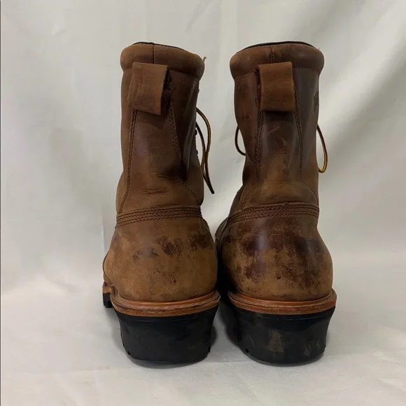 Red Wing Boots Loggermax 4417 Insulated Waterproof Safety Steel Toe - Size 11.5D Red Wing 4417 Logger Steel Toe Waterproof Boots Mens 9.5 EE  main image 2
